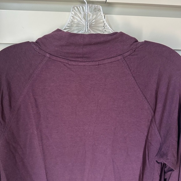 EUC J.Jill Burgundy Lounge Set: Tunic SZ ST Ankle Leggings SZ L - Picture 10 of 15